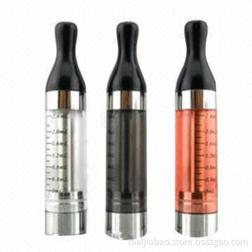 Electronic Cigarette Atomizers, Newest T2 Colorful Clearomizer, 2.0mL Liquid Capacity